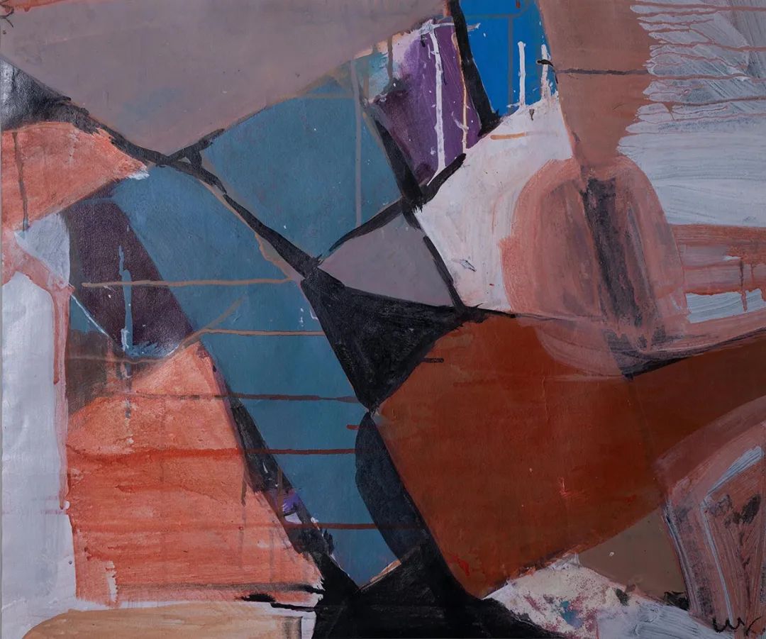 重拾-系列C-04纸面综合材料外框尺寸83 x 83 cm